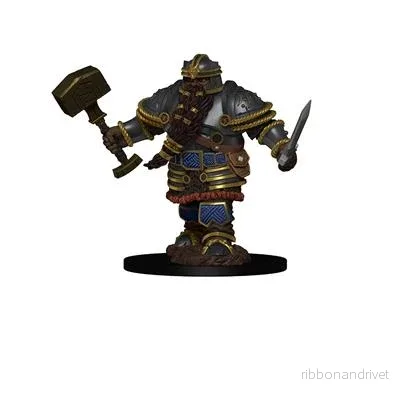 D&D Icons of the Realms Premium Figurer: Dvärg Manlig Krigare D&D Icons of the Realms Premium Figurer: Dvärg Manlig Krigare