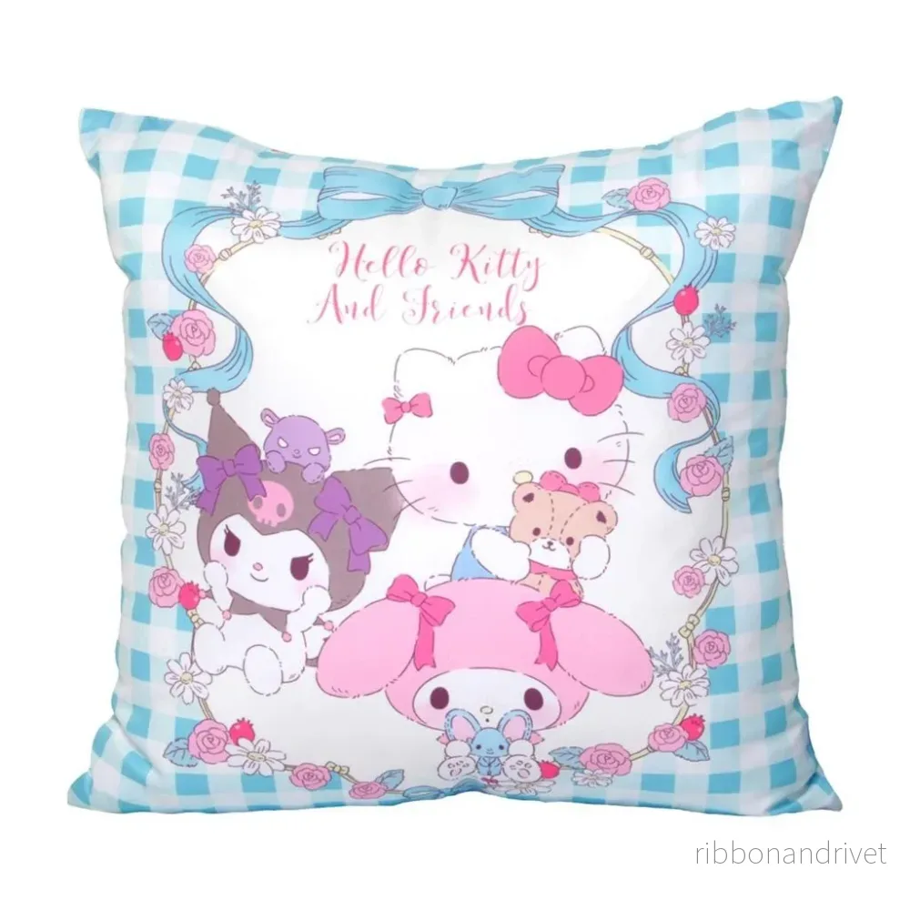 Hello Kitty & Friends – Soffkudde – 35x35cm – Fluffig Hello Kitty & Friends – Soffkudde – 35x35cm – Fluffig