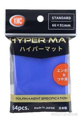 KMC Standard Sleeves – Hyper MAT Aqua (64 sleeves) KMC Standard Sleeves – Hyper MAT Aqua (64 sleeves)