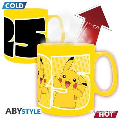 Pokémon Mug Heat Change 460 ml – Pikachu 25 – Kartongförpackning Pokémon Mug Heat Change 460 ml – Pikachu 25 – Kartongförpackning