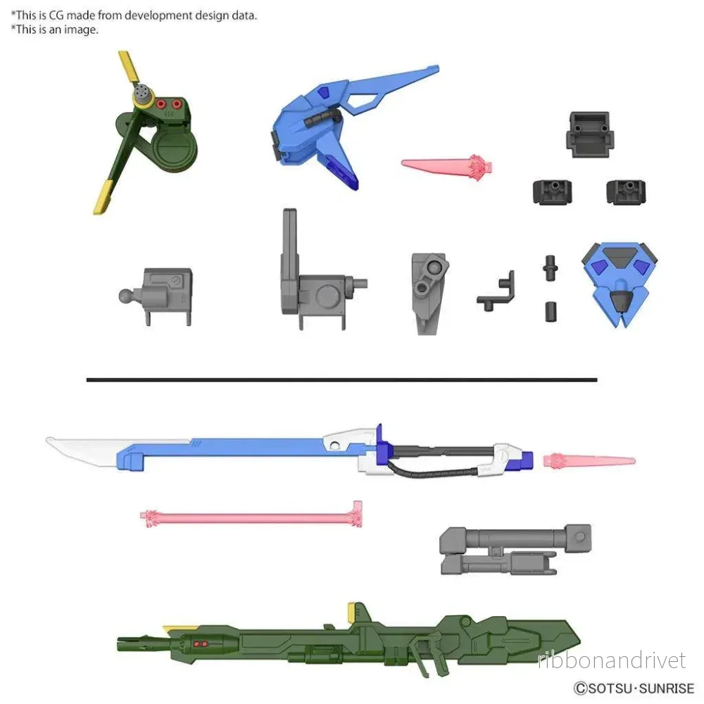 OPTION PARTS SET GUNPLA 02 (LAUNCHER STRIKER & SWORD STRIKER) OPTION PARTS SET GUNPLA 02 (LAUNCHER STRIKER & SWORD STRIKER)