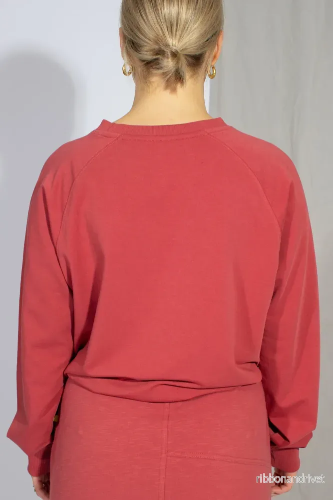 Asha Sweatshirt - Surya Red - Bild 2