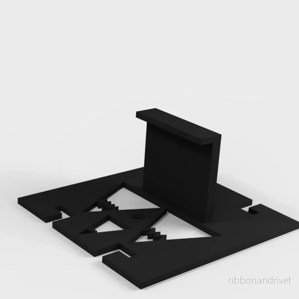 Modulär lösning för väggmontering av Xbox-kontroller och hörlurar - Bild 3