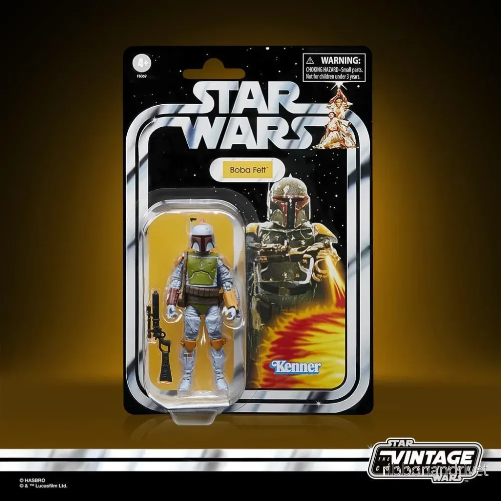 Star Wars The Vintage Collection Boba Fett Actionfigur (3.75”) Star Wars The Vintage Collection Boba Fett Actionfigur (3.75”)
