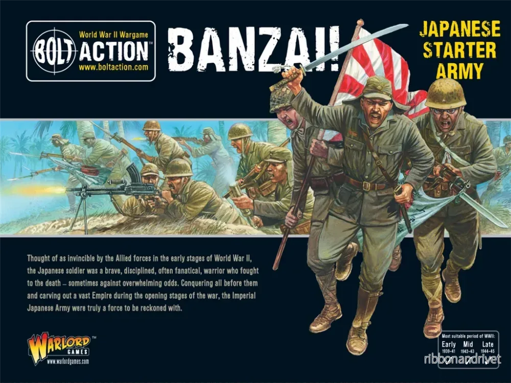 Banzai! Japansk Startarmé för Bolt Action Banzai! Japansk Startarmé för Bolt Action