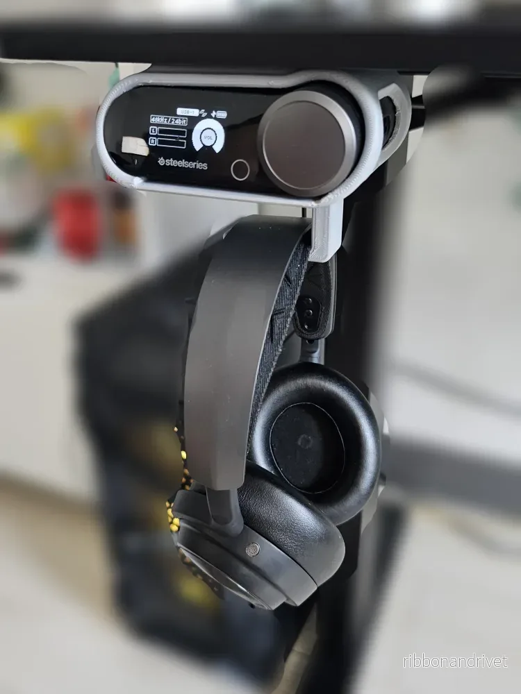 Arctis Nova Pro Under-Desktop Hörlurshållare - Bild 2