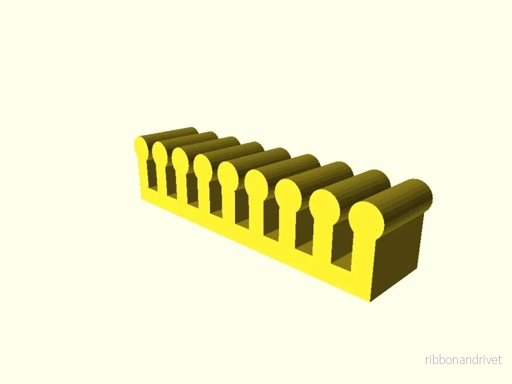 Parametrisk kabelarrangör