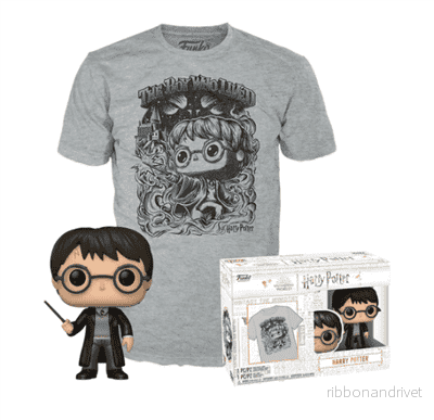 Funko POP POP&Tee: HP – Harry Potter T-Shirt i Storlek M
