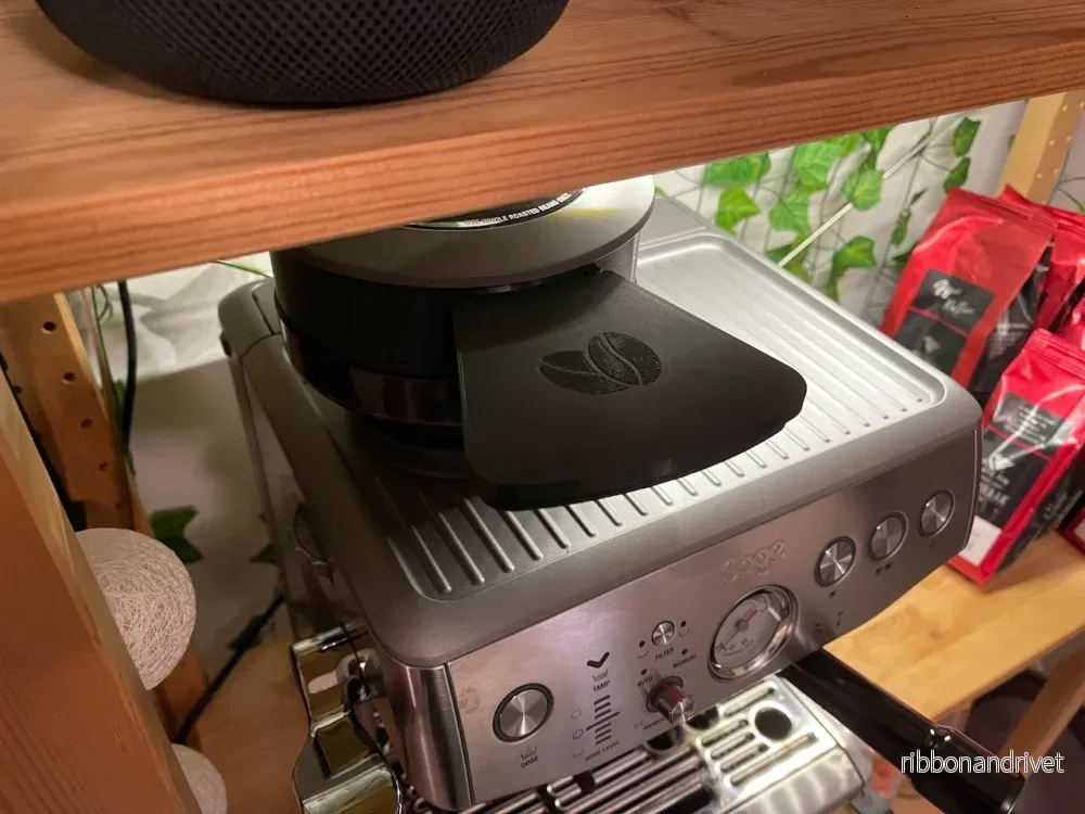 Sage Barista Express (Impress) Förlängning till bönbehållare med påfyllningskanal - Bild 2