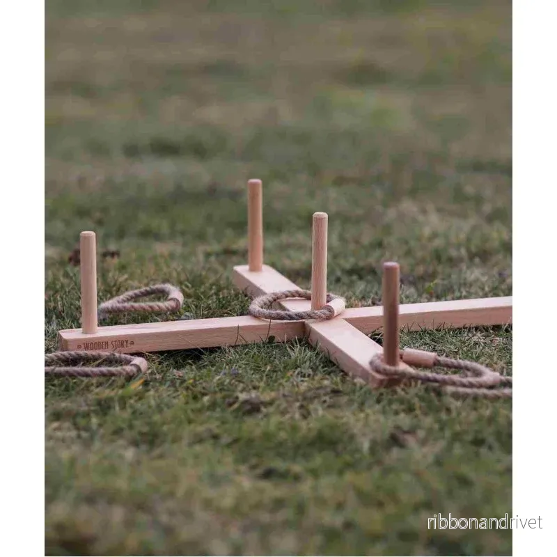 Träringspel för hela familjen – Färgglatt och Miljövänligt | Wooden Story - Bild 2