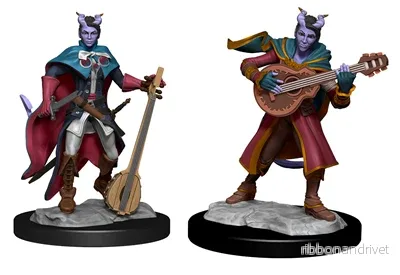 D&D Nolzur's Marvelous Miniatures: Tiefling Bard Female