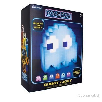 PAC-MAN Ghost Light V2 – Färgskiftande Stämningslampa PAC-MAN Ghost Light V2 – Färgskiftande Stämningslampa