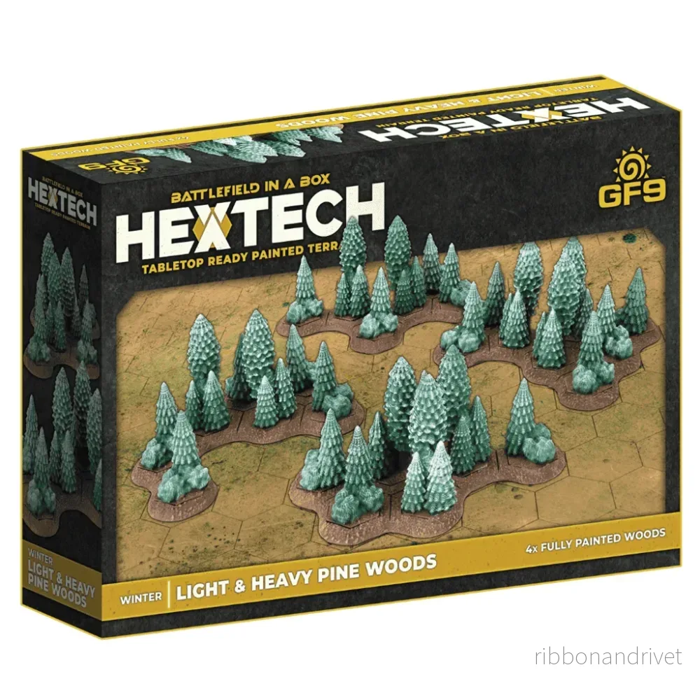 Winter Light & Heavy Woods (4 nya baser) - EN