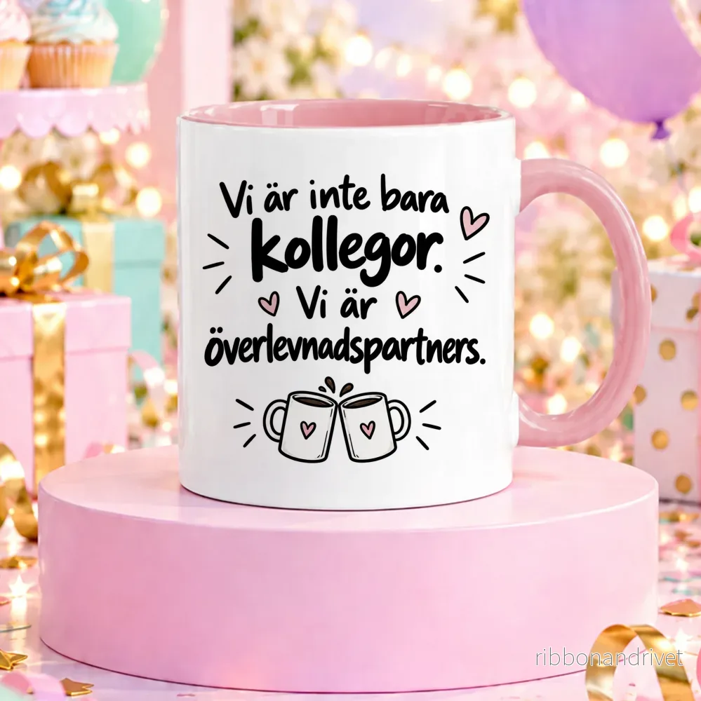 Vi är inte bara kollegor | Rolig mugg - Bild 3