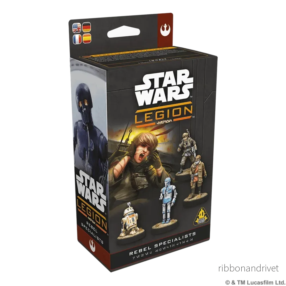 Star Wars Legion – Rebel Specialisttjänster (Deutsch/Spanisch/Franska) Star Wars Legion – Rebel Specialisttjänster (Deutsch/Spanisch/Franska)