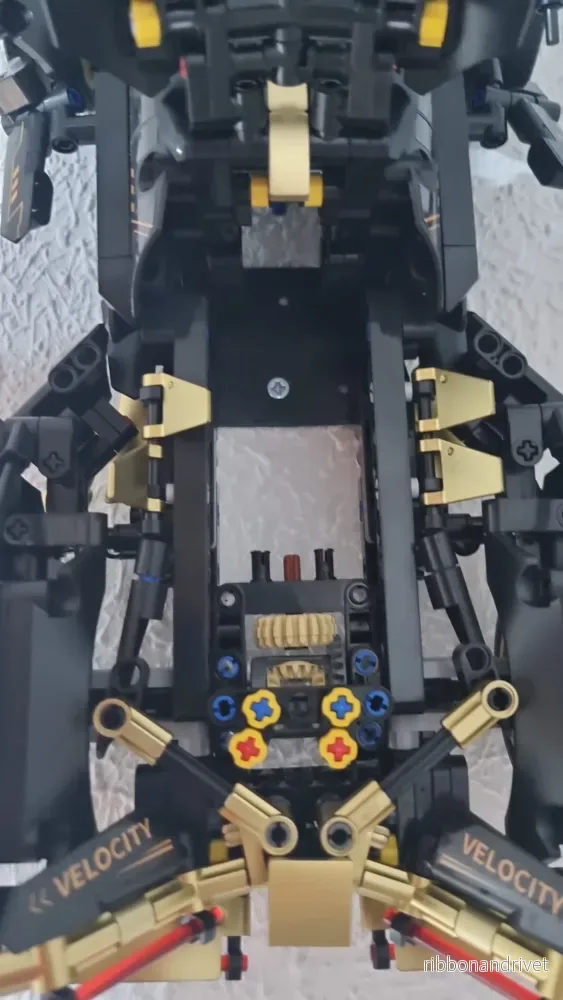 LEGO Technic väggfäste + ToylinX - Bild 2