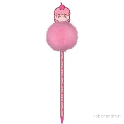 Pusheen (Cherry) Pom Pom Pen – Skrivverktyg med stil - Bild 2