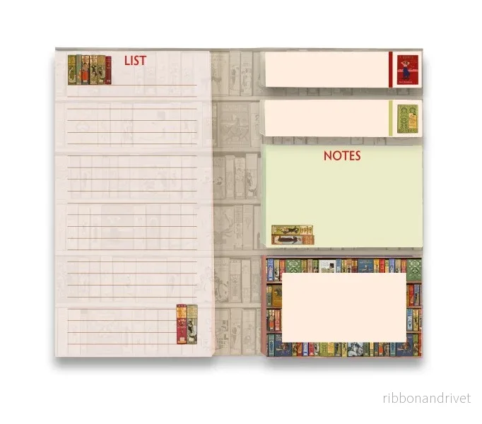 Sticky Notes Folder - Bodleian Libraries: High Jinks Bookshelves (Flame Tree Publishing) - Bild 2