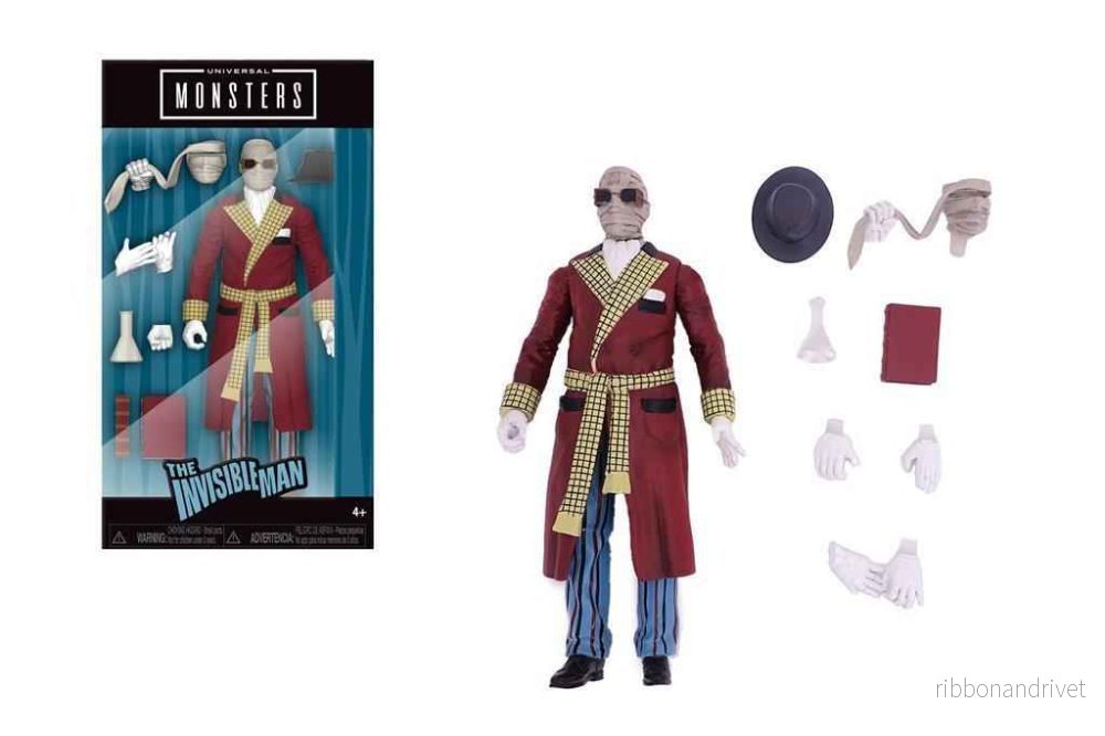 Monsters The Invisible Man 6″ Figur Monsters The Invisible Man 6″ Figur