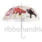 Dan Da Dan - Cane Umbrella - Transparent - Bild 3