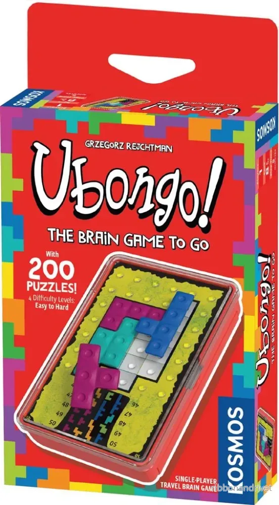 Ubongo Brain Game – Utmanande Pusselspel för Hela Familjen Ubongo Brain Game – Utmanande Pusselspel för Hela Familjen