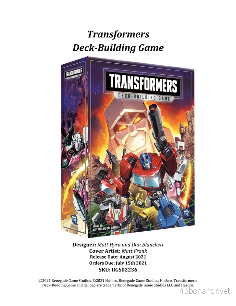 Transformers Deck-Building Game Transformers Deck-Building Game