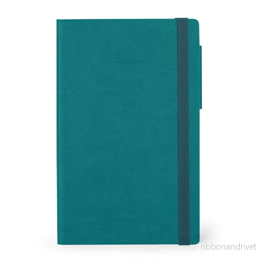 Anteckningsbok Medium Dotted – Malachite Green (Legami)