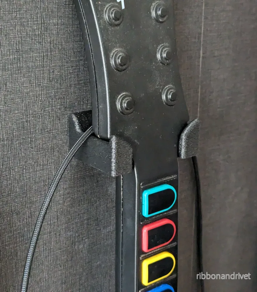 Guitar Hero väggfäste för Wii Les Paul och liknande modeller - Bild 2