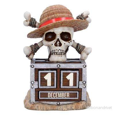 One Piece (Netflix) – Evighetskalender (15,8 cm) – Jolly Roger One Piece (Netflix) – Evighetskalender (15,8 cm) – Jolly Roger
