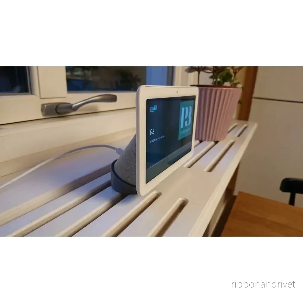 Vinklat stativ för Google Nest Hub