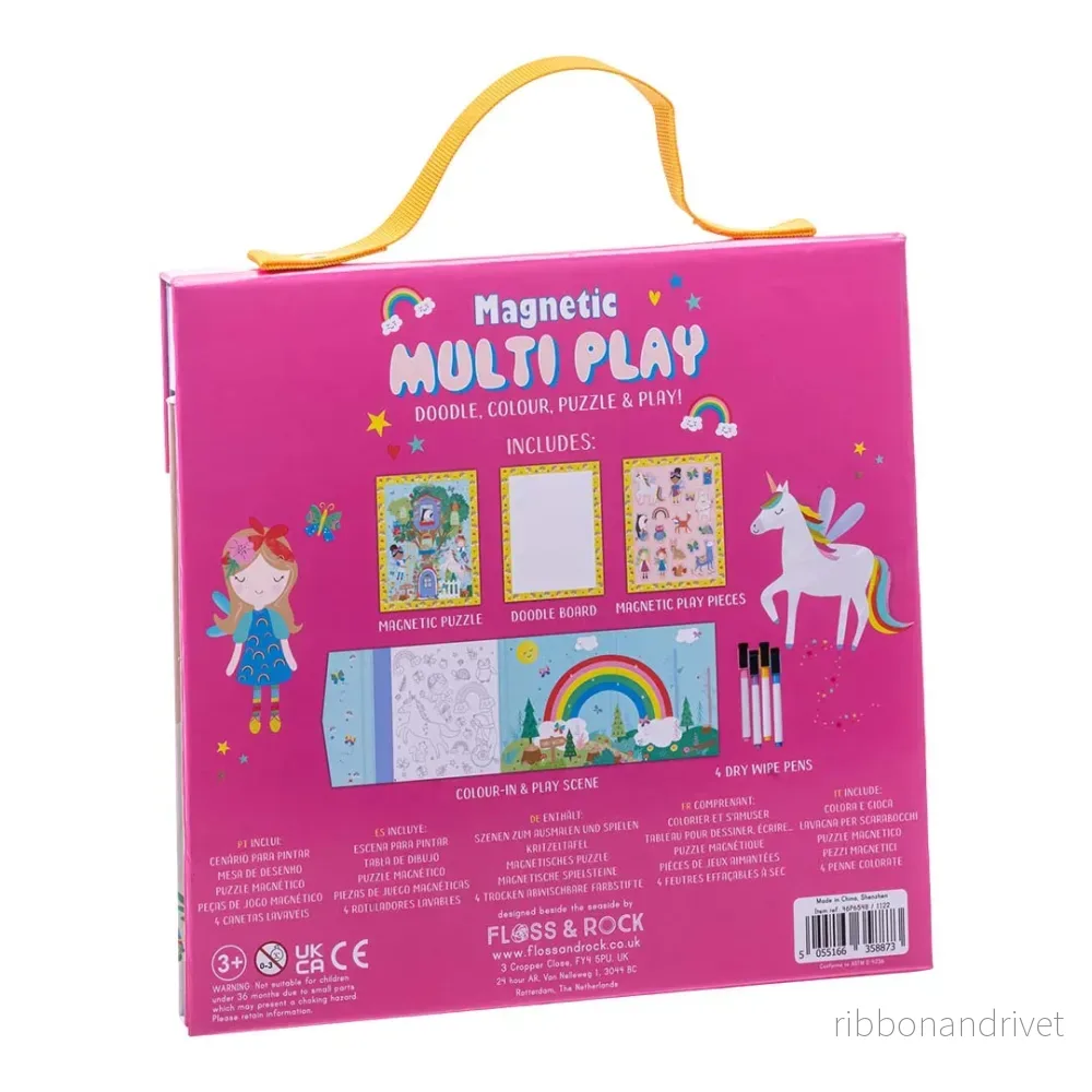 Magnetisk Multilek - Regnbågsfe - Bild 3