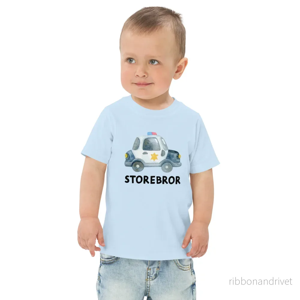 Storebror T-shirt – Polisbil Storebror T-shirt – Polisbil