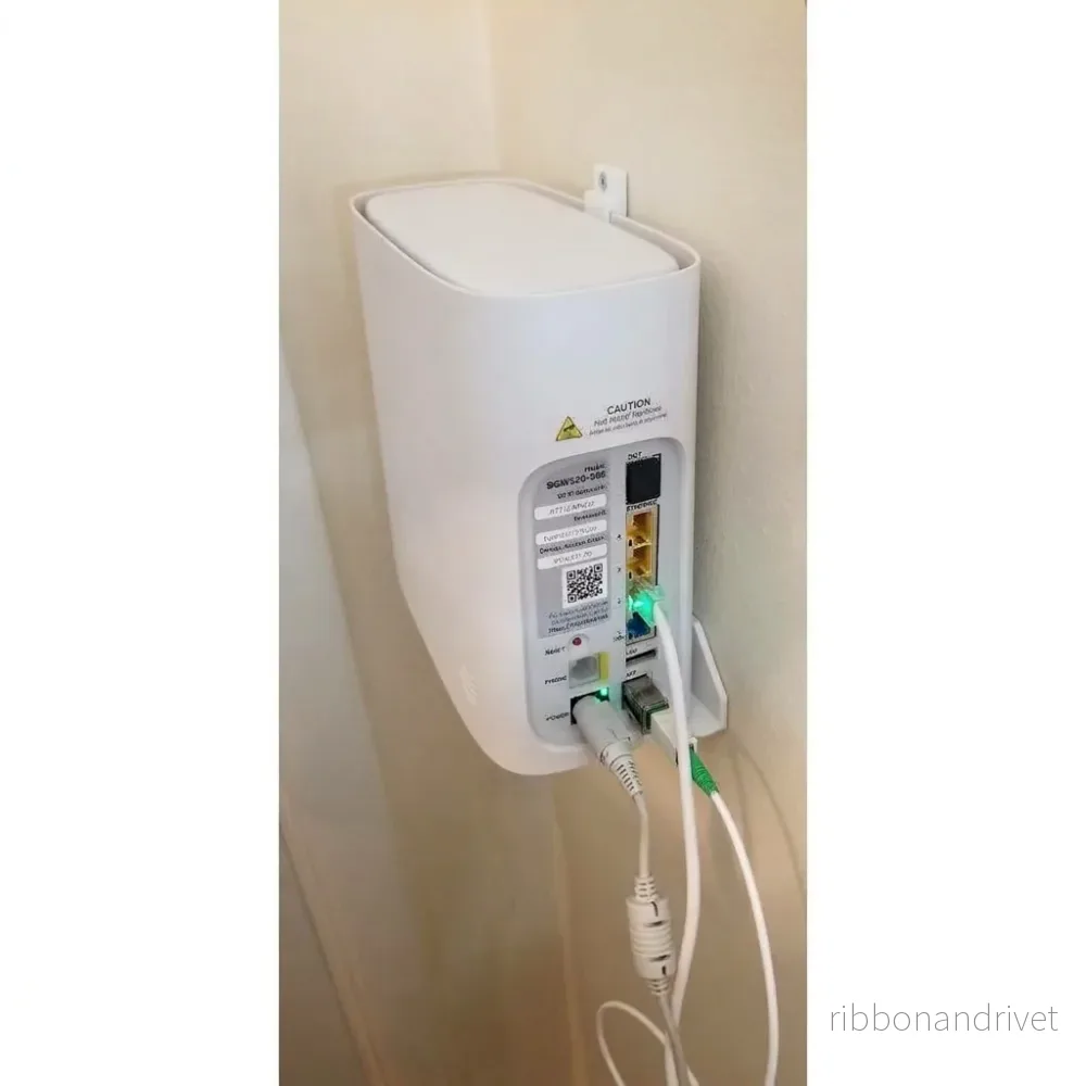 Väggfäste för AT&T Nokia BGW320 modem - Bild 2