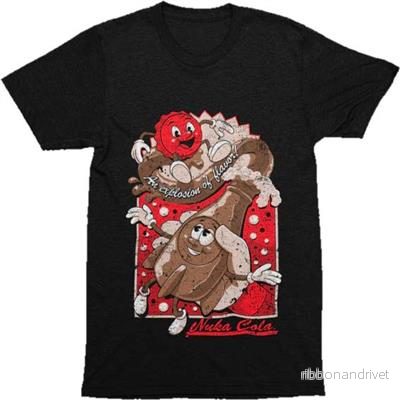 Fallout Nuka Cola Vintage Annons T-shirt XL Fallout Nuka Cola Vintage Annons T-shirt XL