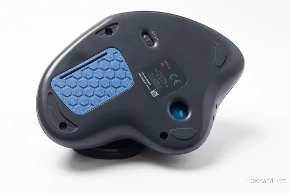 Ersättningsbatterilock till Logitech M570 Marble Mouse