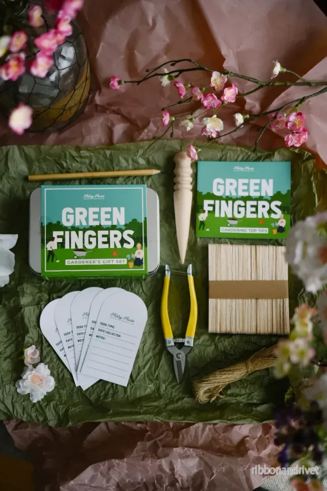 Presentset Gröna Fingrar för trädgårdsarbete Presentset Gröna Fingrar för trädgårdsarbete