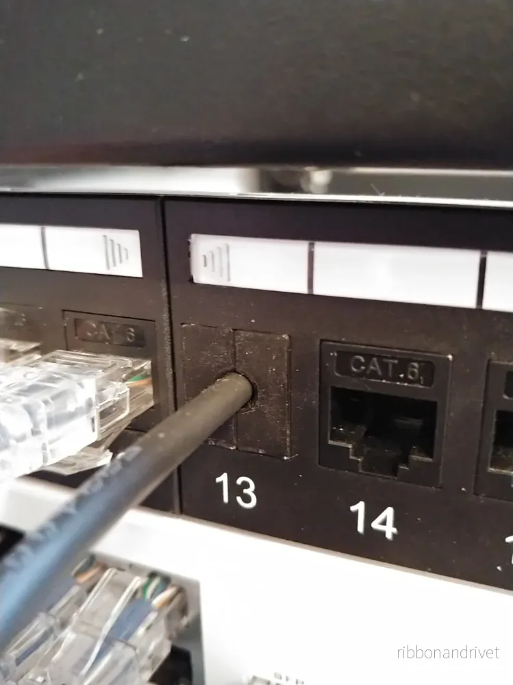 SFP+-kabel Keystone-jack (3 delar)