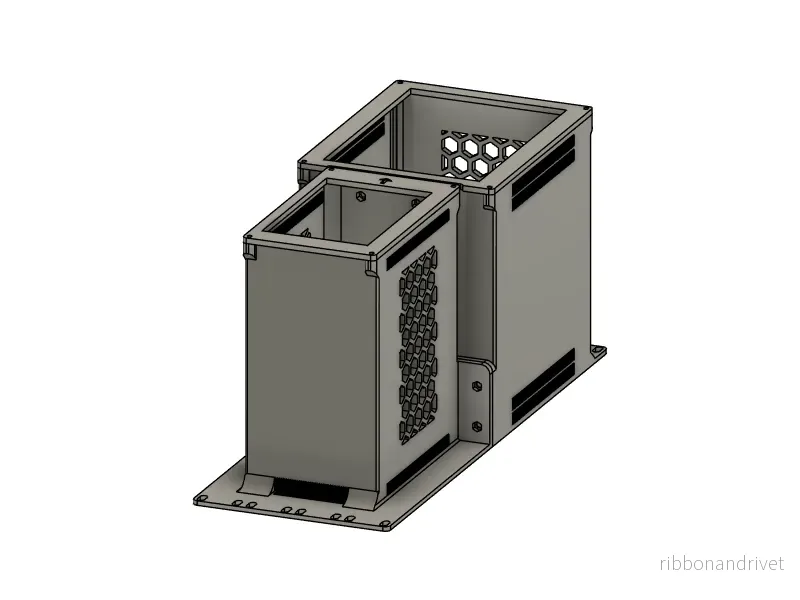 19-tums rackfästen för Synology DS418 och DS224+ - Bild 2