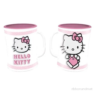 Hello Kitty (Rosa) Embossed Mug - Bild 2
