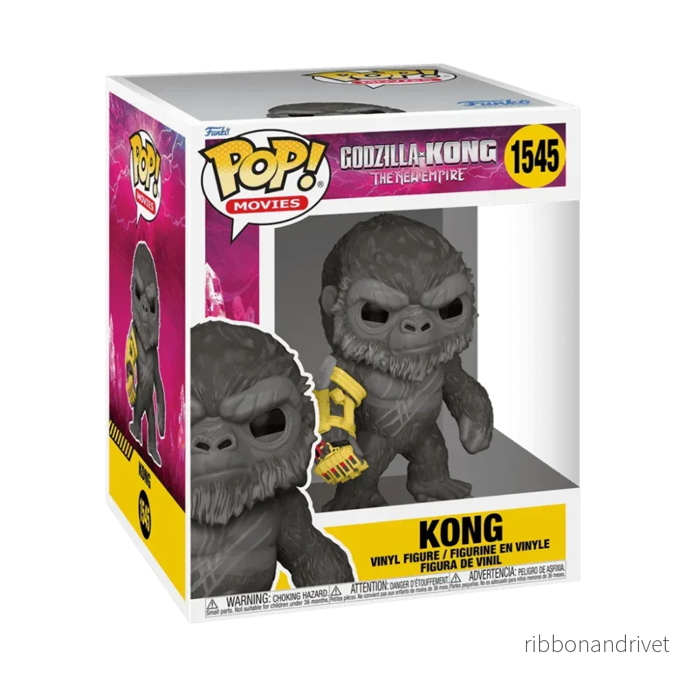 Funko POP Super: Godzilla x Kong: The New Empire – Kong Funko POP Super: Godzilla x Kong: The New Empire – Kong