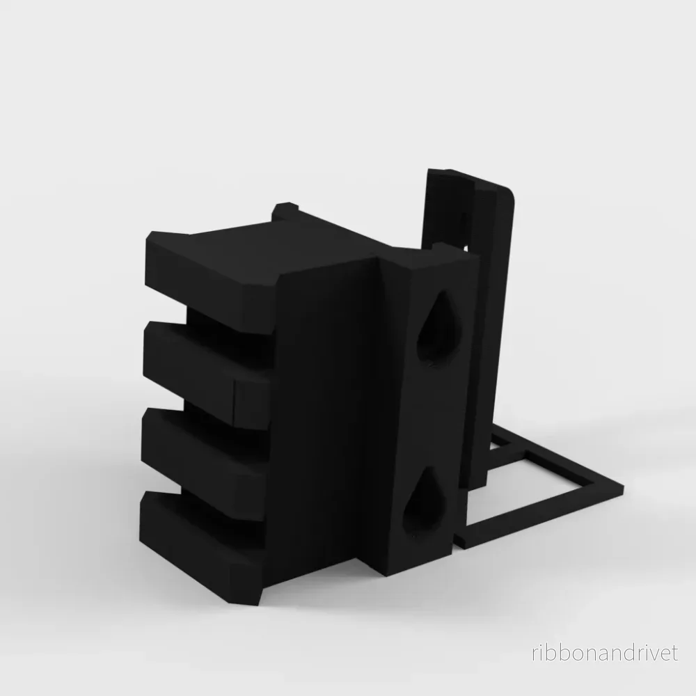 Picatinny riser 3/4 tum för airsoft - Bild 2
