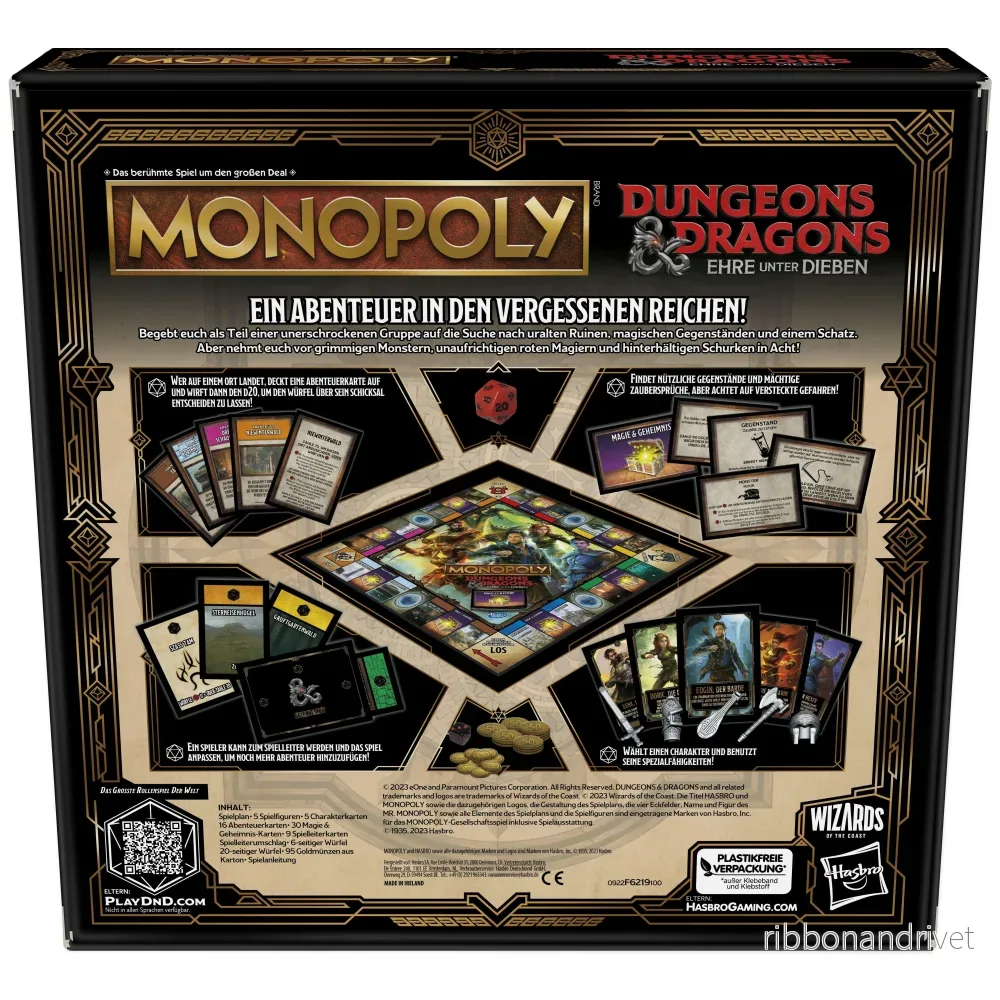 Monopoly Dungeons & Dragons: Honor Among Thieves - Bild 3