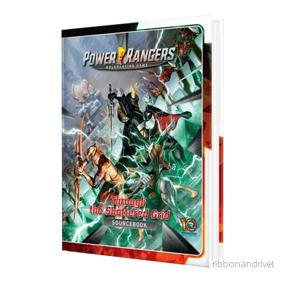 Power Rangers Rollspelgenom Det Krossade Nätverket Källbok