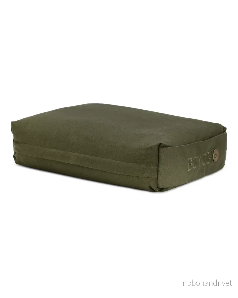Calm Rektangulær Yoga Bolster – Dark Olive Calm Rektangulær Yoga Bolster – Dark Olive