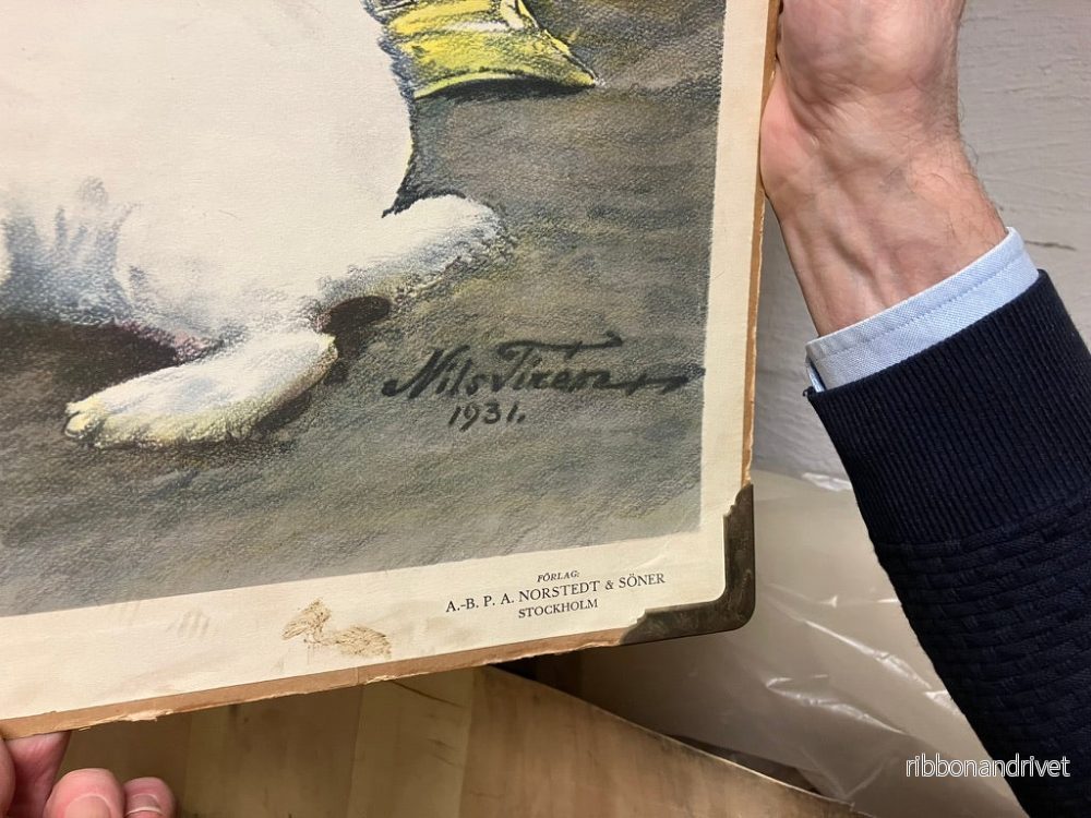 Skolaffisch kaniner av Nils Tirén - Bild 2
