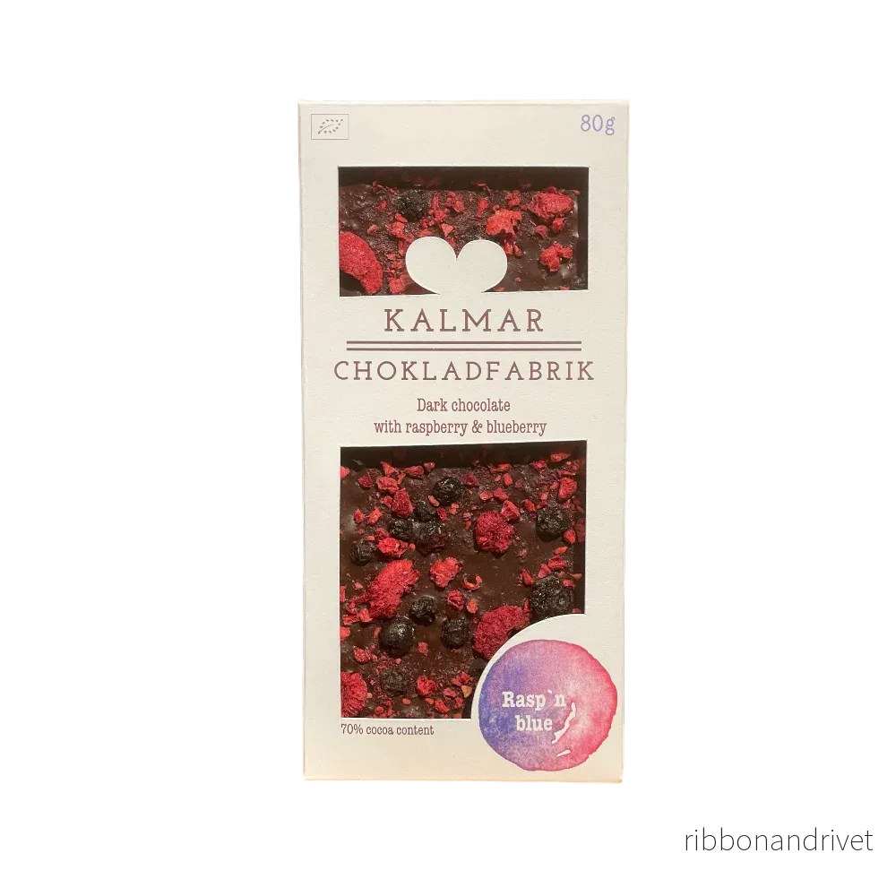Kalmar Chokladfabrik – Chocolate – Rasp’n Blue Kalmar Chokladfabrik – Chocolate – Rasp’n Blue