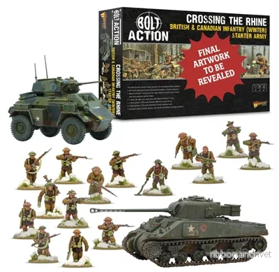Bolt Action – Brittisk & Kanadensisk Infanteri (Vinter) Startarmé ”Övergången av Rhen”