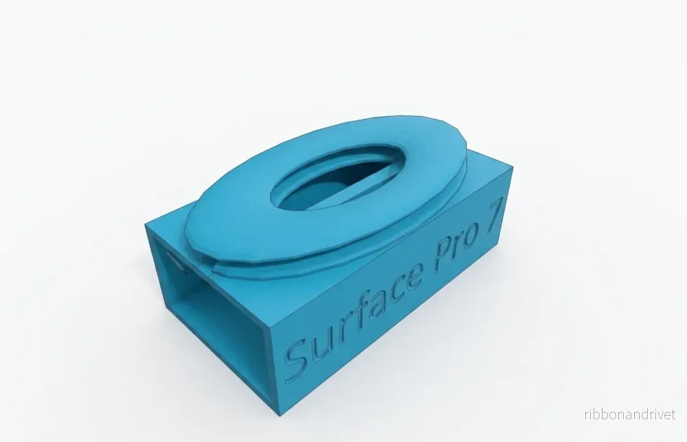 Surface Pro 7 Strömförsörjningssladd Organizer