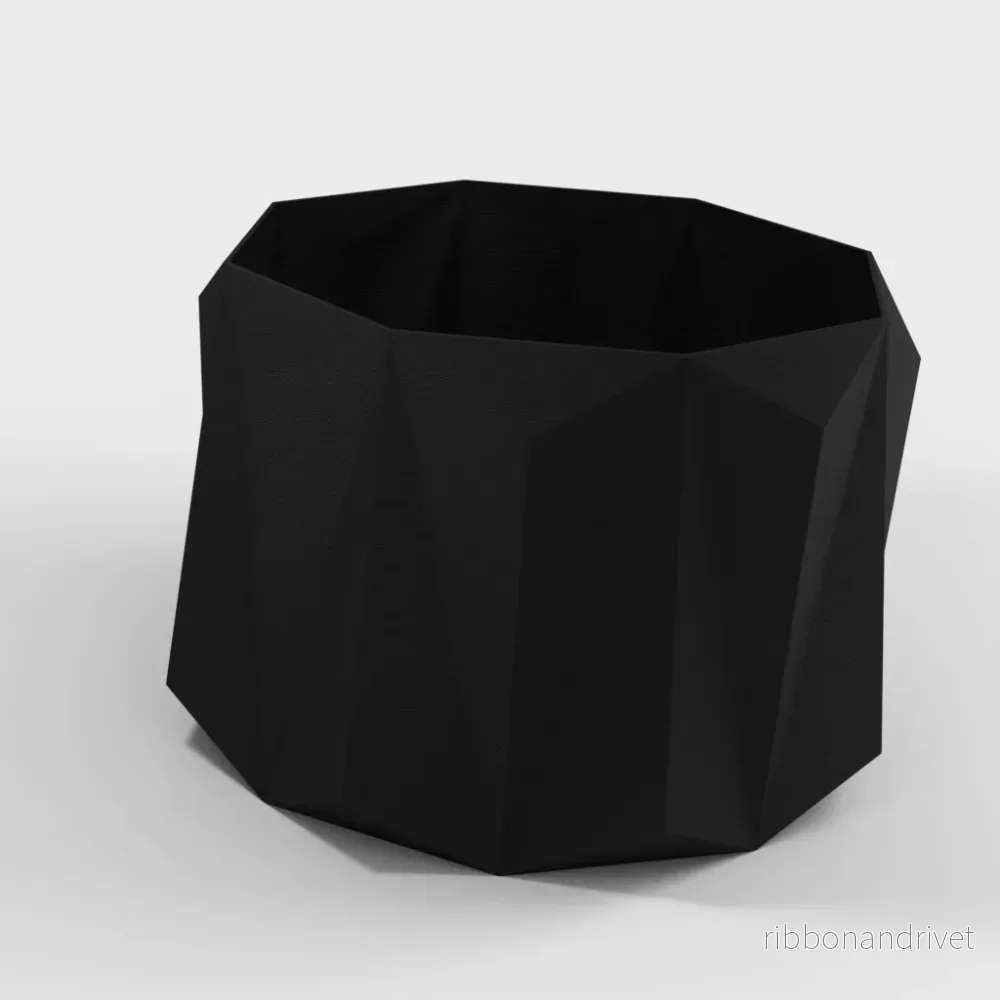 Geometrisk kruka för växter och blommor - Bild 2