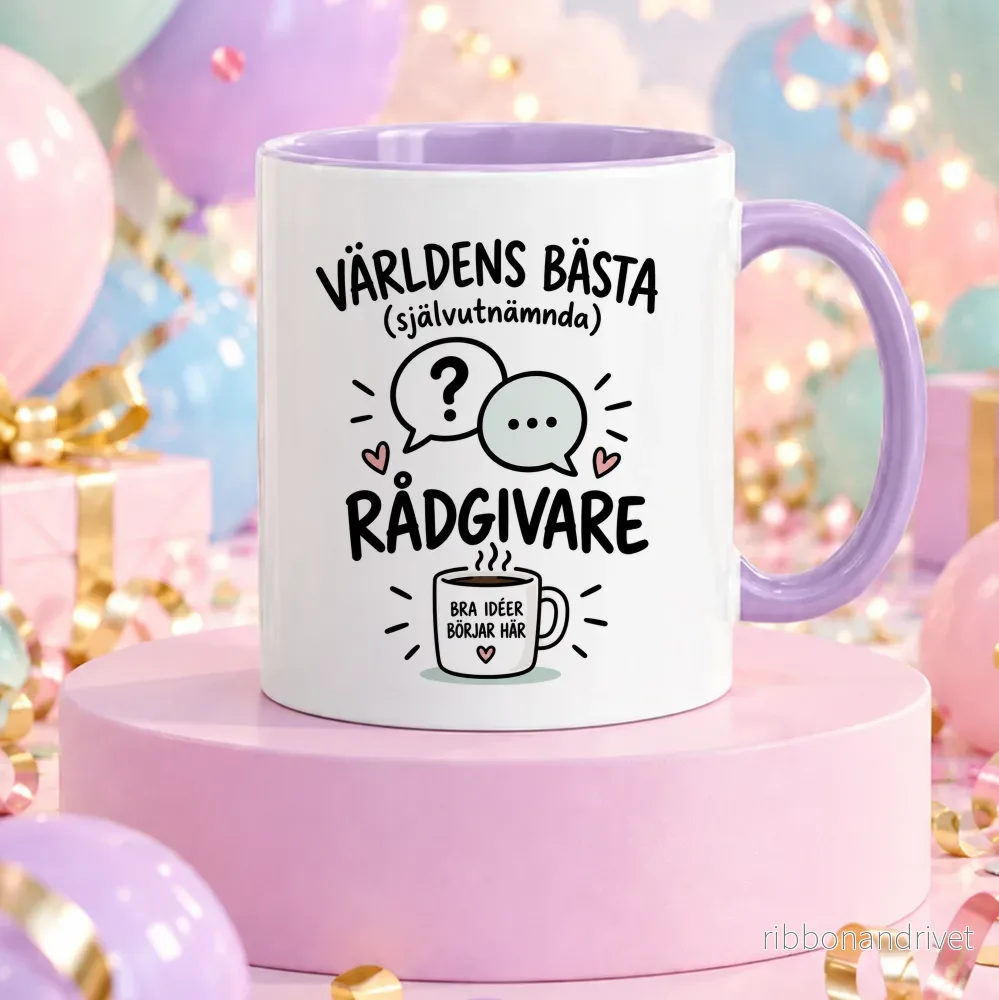 Självutnämnd Rådgivare | Rolig mugg - Bild 2